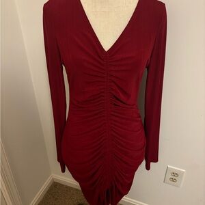 Macy’s red homecoming dress